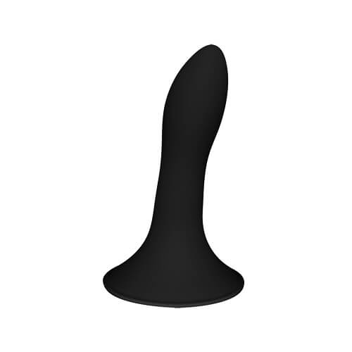 cushioned-core-suction-cup-silicone-dildo-5-inch