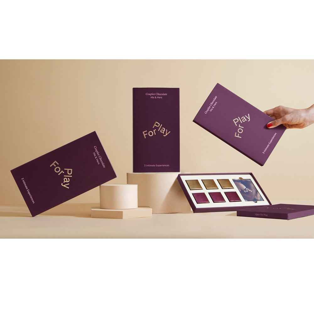 For Play His and Hers Couples Chocolate Dark