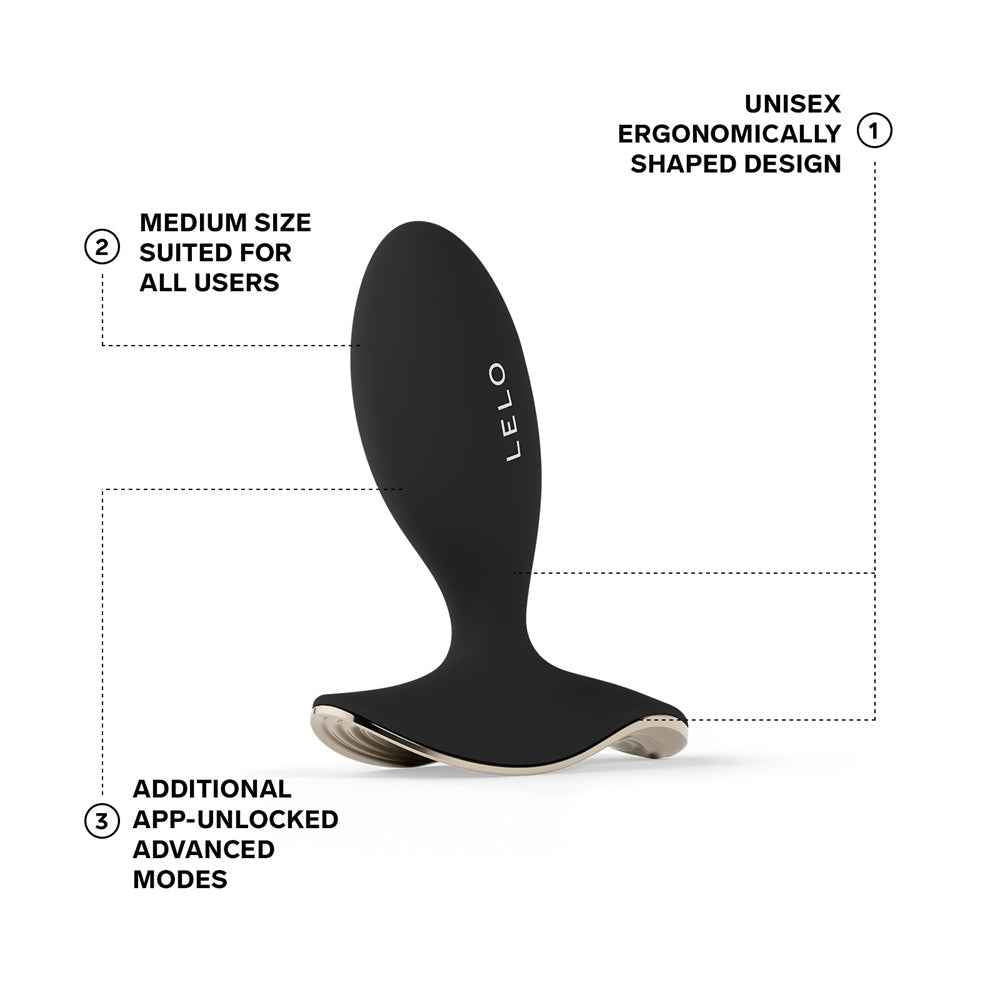 LELO Surfer 2 Unisex Anal Vibrating Plug Cyber Purple
