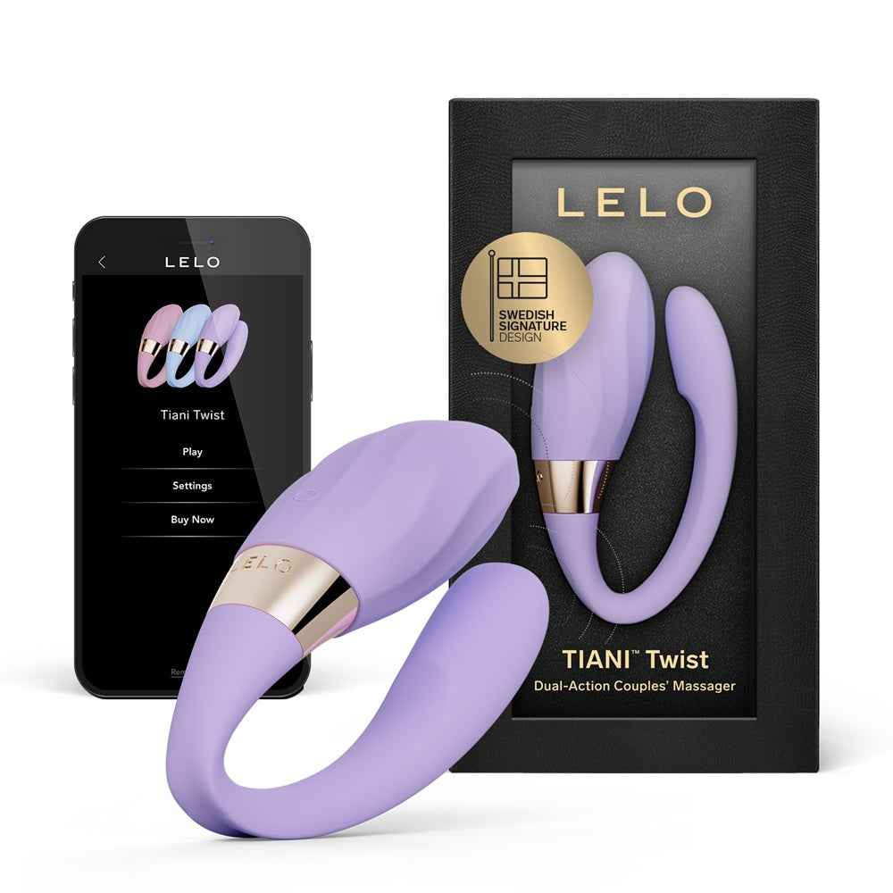 LELO Tiani Twist Couples Massager Lavender